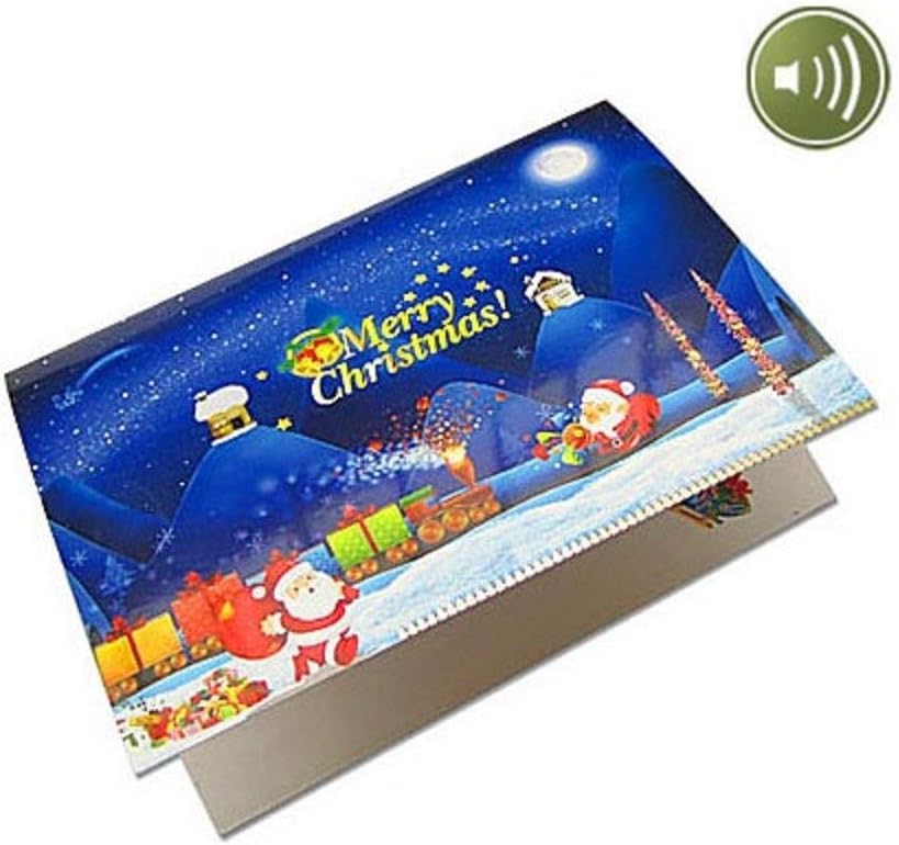 Merry Christmas Musical Greeting Card Christmas Present Unique item (Exclusive Product)