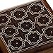 Indian Jewelry Holder - 4 x 4 x 2.25 Inch Small Wood Box - Jewelry Boxes for Bracelet - Present for Her