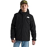 The North Face boys Warm Antora Rain Jacket - Insulated & Waterproof Raincoat, Fleece Lined Hood, Secure Zip Pockets