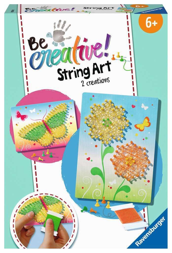 Ravensburger - 4005556182411 String Art Butterflies