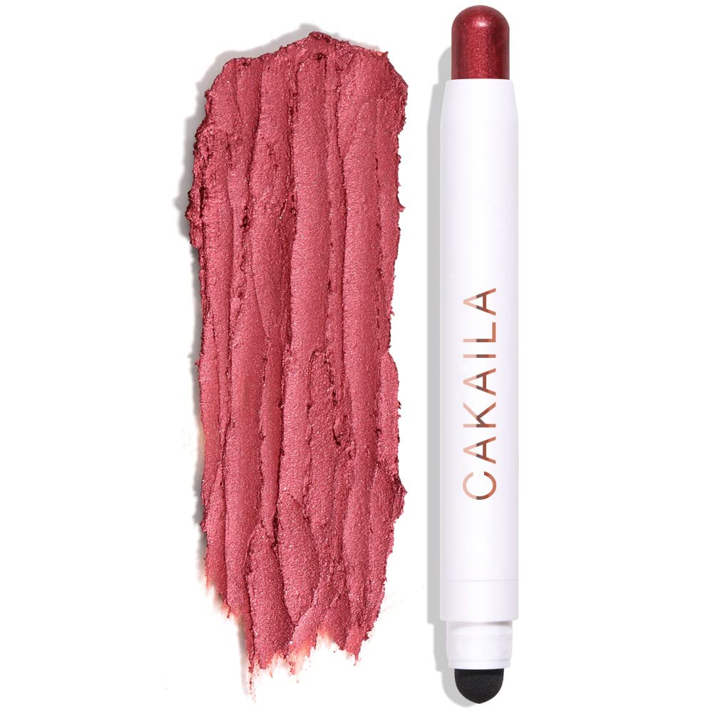 Mysense Creamy Eyeshadow Stick,Shimmer Eyeshadow Pencil Crayon,2 in 1 Eyeshadow Eye Brightener Stick,Highlighting Stick,Soft & Smooth Easy To Color Waterproof,04 Galaxy Grey Metallic,05 Orchid Shimmer — image 1