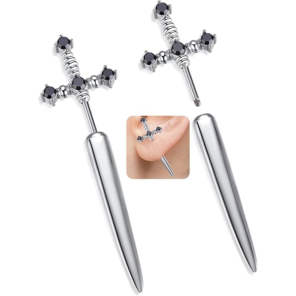 アクセサリー A&G Dagger Pierce ANGEL DAGGER PIERCE EARRINGS – CLOSETCASECONCEPTS