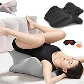 27 Degree Couples Pillow for Couples Sweet Spot Intimacy Pillows, Maintains Perfect 28 Angle Every Time, Firm Foam that Won?t Shift, Waterproof &amp; Washable Cover (Black)