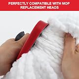 Sgizoku Red Spin Mop Head Base for Vileda Turbo Smart EasyWring Mop Replacement view 8