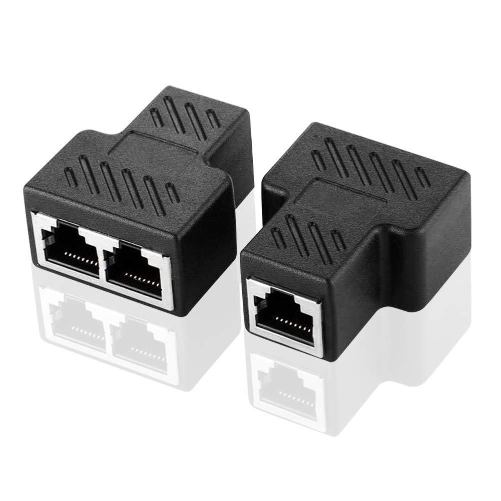 Mua RJ45 Splitter Connector Adapter, XCOZU 2 Pieces Splitter