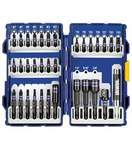 Irwin IWAF1234 34-Pieces Impact Screwdriver Bit Set - Amazon.com