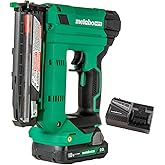 Metabo HPT 18V MultiVolt Cordless Compact Pin Nailer Kit, 23 Gauge Nailer with Power Tool 2.0Ah Lithium Ion Battery, Drives 5/8" to 1-3/8" Headless Pin Nails, 5-Year Warranty, NP1835DA