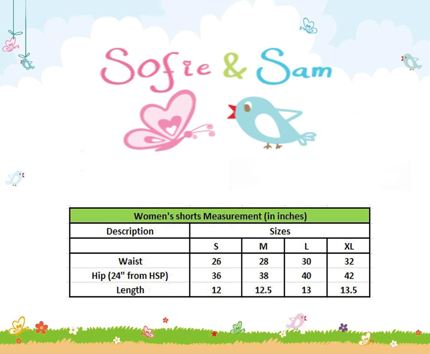 sofie & sam london, women's shorts made from organic cotton,garden pink