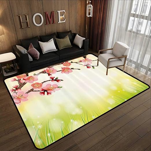 Amazon Com Floor Mats For Trucks Japanese Decor Flowers Decor