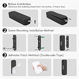 SECRUI Wireless Door Open Sensor Alarm Chime 400ft Range 52 Tunes with Receiver view 7