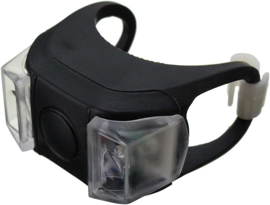 Wealers Silicone Tail Rear Safety LED Lights Can Be Used For Any Bike Or As a Headlamp Or a Skateboard Light For Hiking Camping Ect.