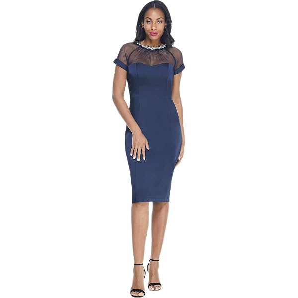 maggy london stretch satin sheath dress Review: Maggy London Petites