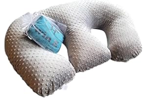 Twin Z Pillow + 1 Grey Cuddle Cover + Free Travel Bag!