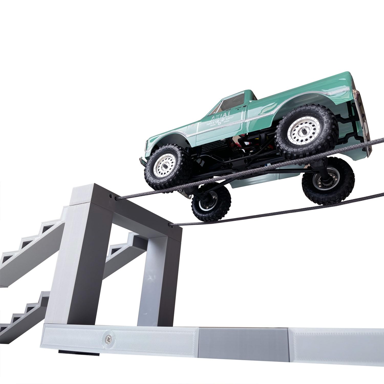Photo 1 of Tight Rope Drive Challenge Gray Version for 1/24 1/18 Scale RC Crawler Truck?NO Truck Included?
