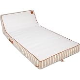 Big Joe Lux Chaise Premium Inflatable Pool Float, Durable UV Protected Polyester Blend