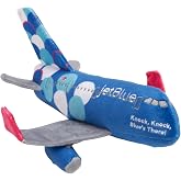 Daron jetBlue Airplane with Balloons Livery Plush Toy and Collectible, for Boys and Girls, for Age 3+