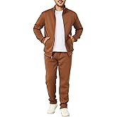 Men's Tracksuits Casual Sweatsuit 2 Piece Full Zip Sweatshirt and Sweatpants Set Athletic Jogging Suit