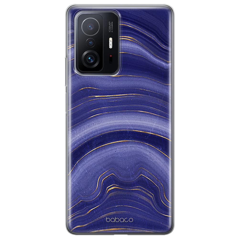 Babaco ERT GROUP mobile phone case for Xiaomi 11T 5G / 11T PRO 5G original and officially Licensed pattern Marble 005 optimally adapted to the shape of the mobile phone, case made of TPU