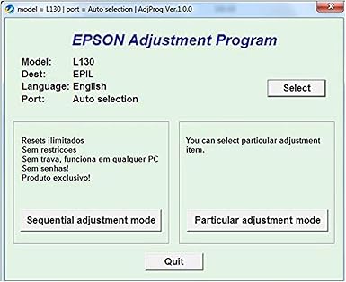 download reset printer epson l310
