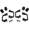 Front Disc Brake Caliper Hardware Kit With Clips And Seals - Certified