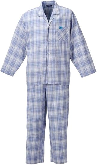 Amazon ラグタイム セレクト Ragtime Select 長袖パジャマ メンズ 大きいサイズ チェック 夏 男 Kangol ルームウェア 胸ポケット パジャマ 通販