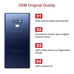 Perzework OEM Rear Back Glass Replacement for