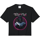 Squid Game Front Man Portrait Comfort Colors Crop Top