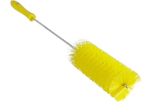 Vikan 53706 Tube Brush,2.4",PP/PBT,Yellow