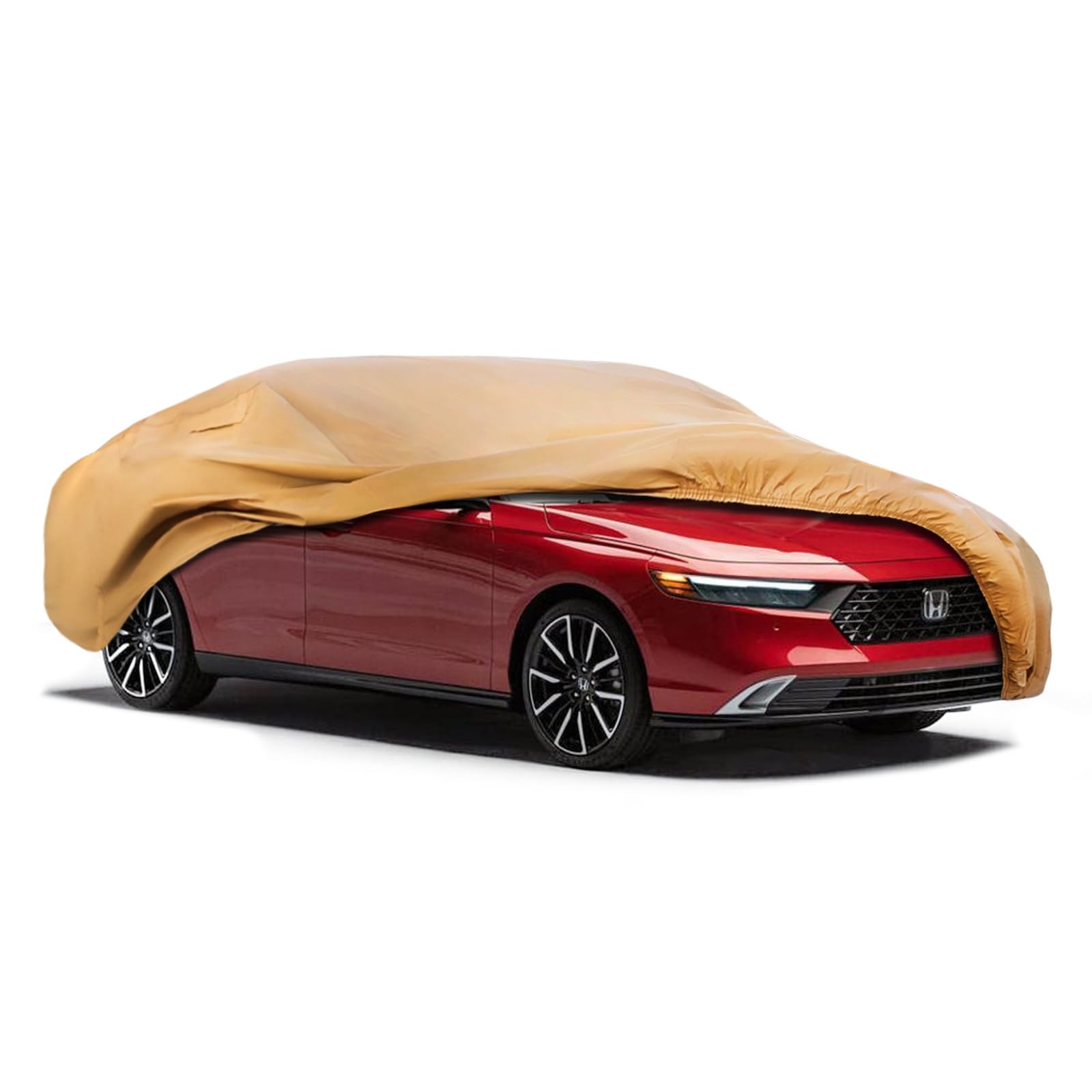 Photo 1 of JURMON Heavy Duty Outdoor Car Cover Custom Fit for Accord,Windproof All Weather Waterproof Sun Rain UV Dust Snow Protection Outdoor Car Covers