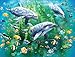 Ravensburger Dolphin Trio - 100 Piece Jigsaw Puzzle for Kids – Every Piece is Unique, Pieces Fit Together Perfectly