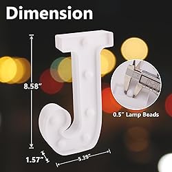 TRONSBOO LED Marquee Sign Light Up Letters, 26