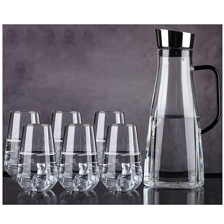 Patrick Jarra para Frigorífico con Tapa Cristal Tetera Resistente ...