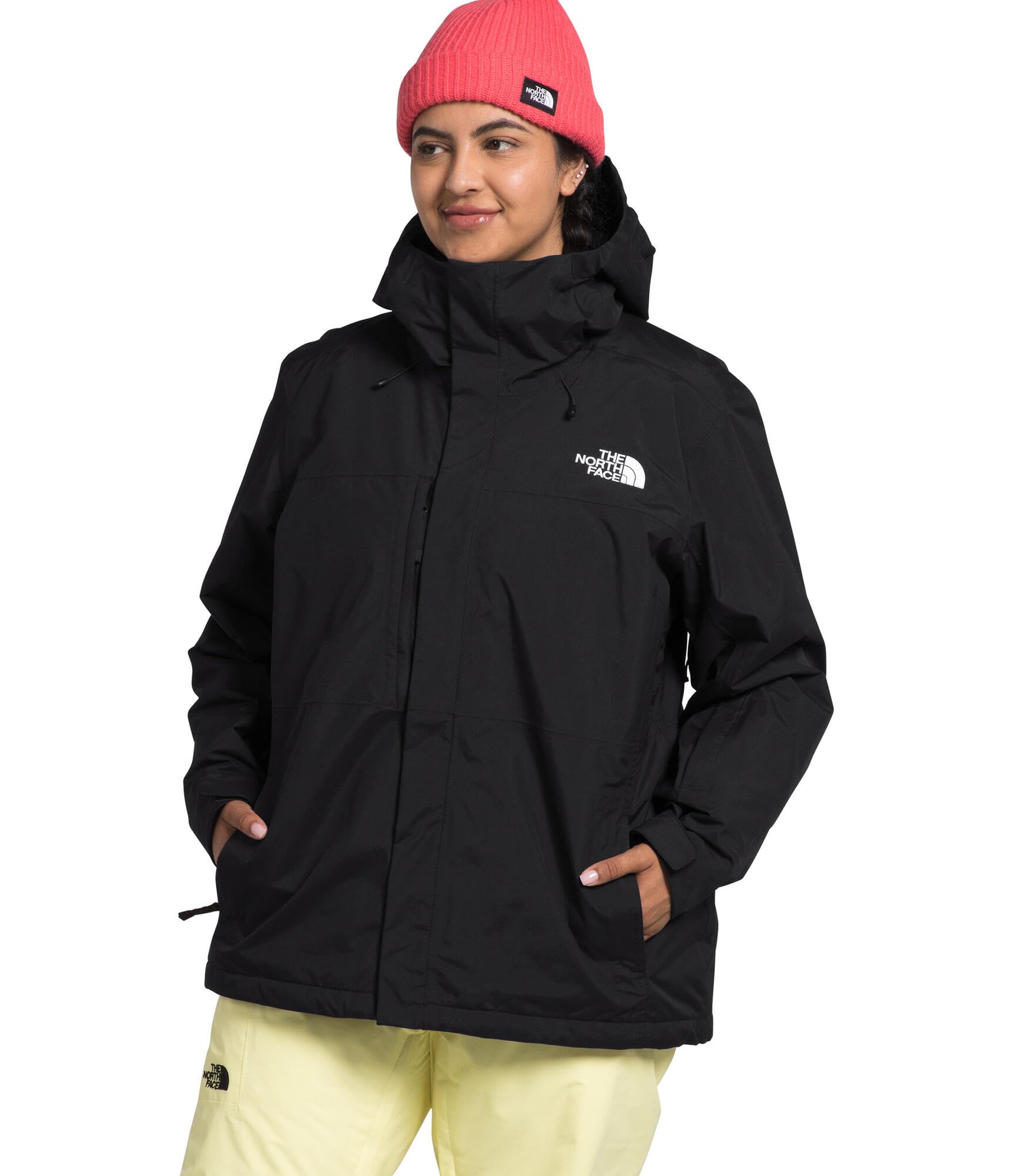 Photo 1 of The North Face Women's Freedom Insulated Jacket (Standard & Plus Size) - Waterproof Winter Coat, Ski & Snowboard Features, TNF Black-NPF, Small