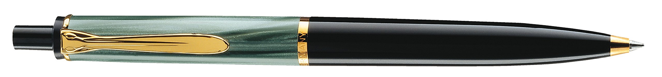 Pelikan Classic K 200 983189 Retractable Ballpoint Pen Marbled 1 Item Green