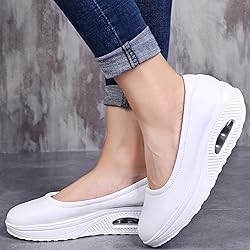 Touchmosees Platform Nurse Sneakers Orthopedic