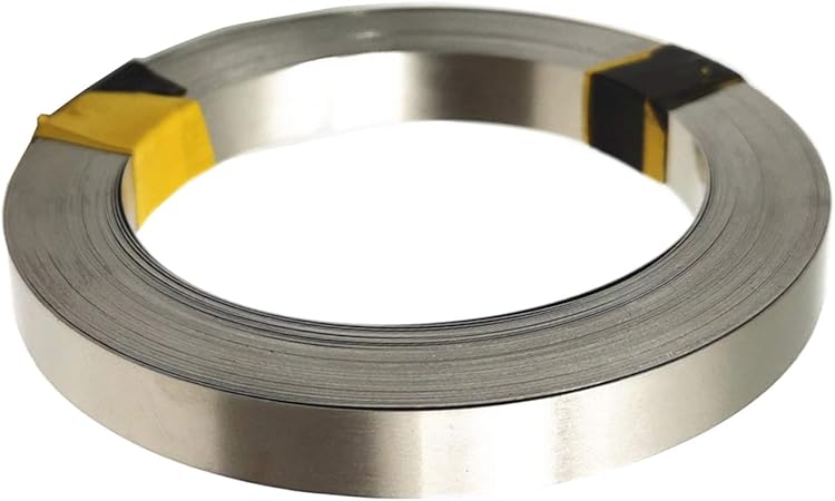 Amazon Co Jp Goolrc 10mリチウムイオン電池ニッケルメッキスチールストリップ 電池コネクタ充電池タブ用 ニッケル板 電動工具 鋼帯 スポットバッテリー溶接機0 1 10mm 車 バイク