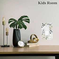 Cuitxrac Boho Floral Decorator Light Switch or