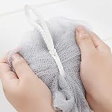 Omenluck 3Pcs Bath Shower Sponge Ball Loofah Deep Cleaning Body Scrubbers Mixed view 2