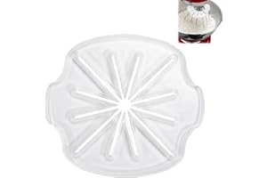 WATNTOW Blender Cream Scraper Accessory for Whisk Wipe, Stand Mixer Heads Square Scraper Attachments Compatible with 6 Wire W