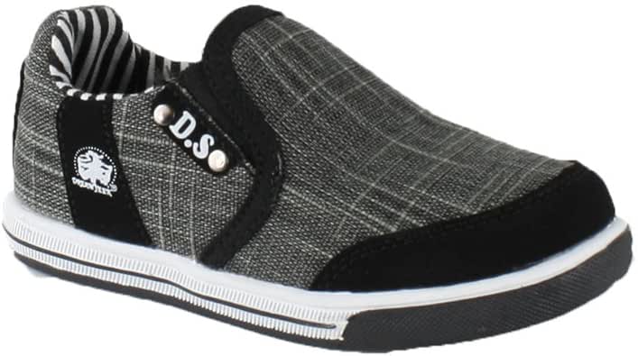 Dream Seek Little Kid DS1 Black Slip On