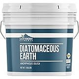 Earthborn Elements Diatomaceous Earth (1 Gallon), Resealable Bucket, Pure Freshwater Amorphous Silica