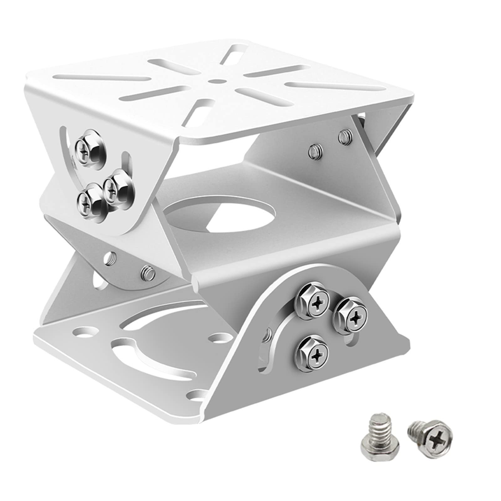 CTXSumTec CCTV Security Camera Universal Joint Mount, Monitoring Duckbill Holder Universal Joint Bracket Surveillance Security Camera Base Bracket for PTZ Dome Surveillance Camera