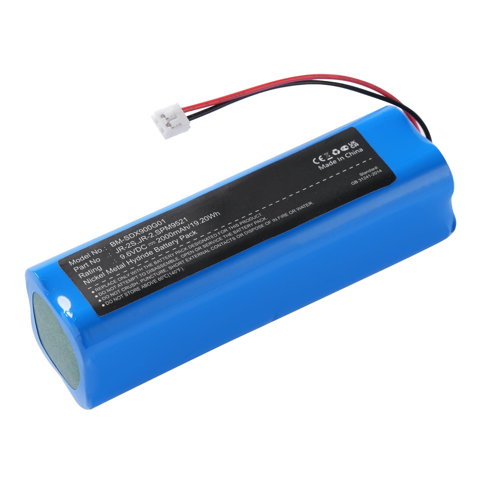 Photo 1 of 2000mAh Spektrum DX7 Transmitter Battery Replacement for DX6 Transmitter older DX7 older DX6 JR2S JR-2 SPM9521 JR2 JRPB5011 JR-A JR-2S XP8103A X9303 XP9303 XP9103 XP9503 XP662 DMS 11X X378A XP7202