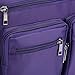 Women Travel Purple Crossbody Bag Messenger Bag Lightweight Water Resistant Shoulder Bag