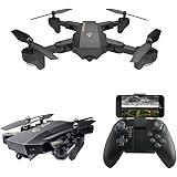 GordVE RC Drone Foldable Flight Path FPV VR Wifi RC Quadcopter 2.4GHz 6-Axis Gyro Remote Control Drone with 720P HD 2MP Camera Drone