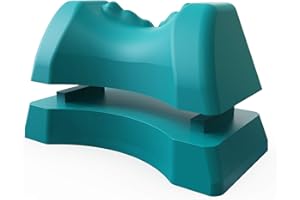 BONSAI WELLNESS Occipital Release Tool 2.0 - Cervical Traction for Neck and Shoulder Pain Chiropractic Alignment Pivot Device for Trigger Point Therapy Headaches Migraine and Stress (Seafoam)