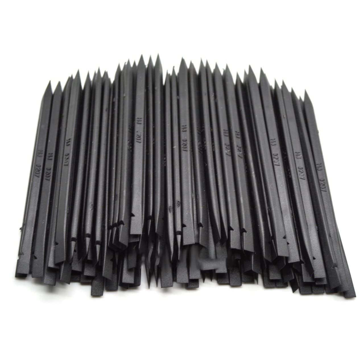 ebuyerfix 100 Pcs Pack Plastic Nylon Spudger Pry Opening Tool Set for Laptop Electronics Repairing Smartphone Hand Tool Mobile Cell Phone Repair Tools Screen Opening Tool