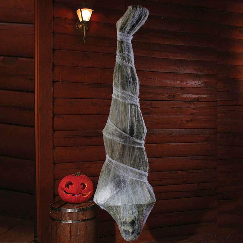 NB 72 inch Hanging Cocoons Corpse，Life Size Halloween