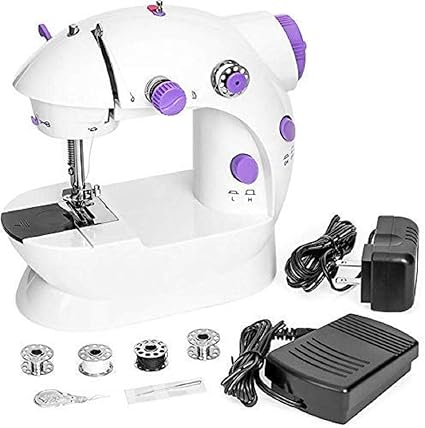 Milford Sewing Machine Multi Electric Mini 4 in 1 Desktop Functional Household Sewing Machine, Mini Sewing Machine, Sewing Machine for Home