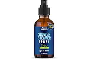 Eucalyptus Shower Steamer Spray 2 fl oz – Aromatherapy Shower Mist with Essential Oils – Eucalyptus Steam Spray for Sauna, Spa, Bathroom & Room – Nexon Botanics